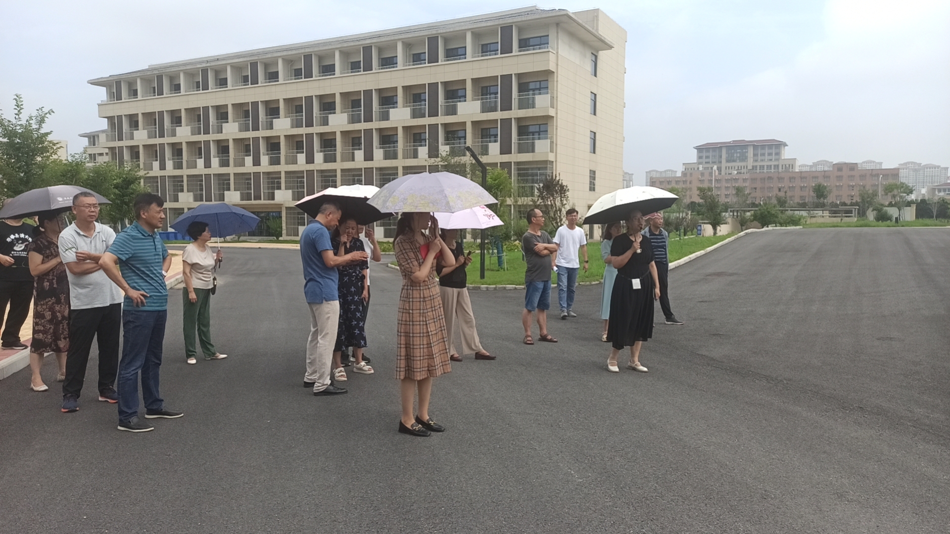 學(xué)校進(jìn)行A類辦學(xué)水平評估迎檢實地演練