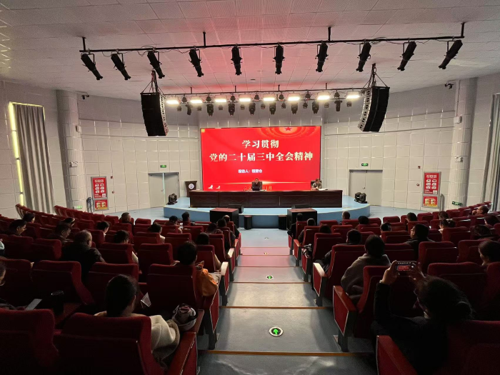 學校召開學習貫徹黨的二十屆三中全會精神宣講報告會